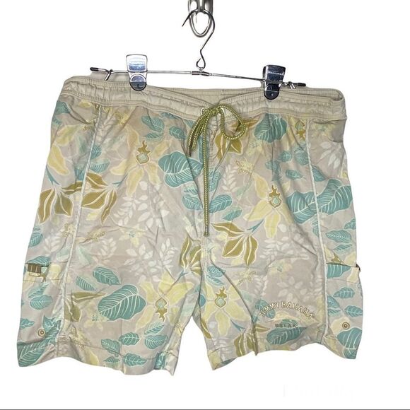 Tommy Bahama Relax pull on swim trunks swimsuit shorts board shorts M